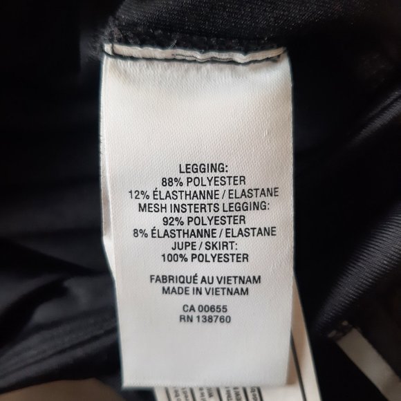 Reitmans Hyba Sport Skirt Legging with Zipper (Heat Insulative for Winter) - Picture 9 of 9